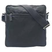 Prada Vintage Pre-owned Canvas prada-vskor Black, Dam