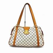 Louis Vuitton Vintage Pre-owned Canvas louis-vuitton-vskor White, Dam