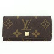 Louis Vuitton Vintage Pre-owned Tyg nyckelhllare Brown, Unisex