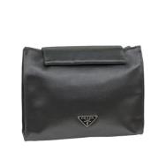 Prada Vintage Pre-owned Tyg prada-vskor Gray, Dam