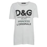 Dolce & Gabbana Pre-owned Pre-owned Tyg toppar White, Dam