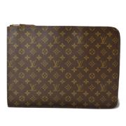 Louis Vuitton Vintage Pre-owned Canvas louis-vuitton-vskor Brown, Herr