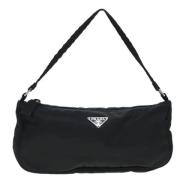 Prada Vintage Pre-owned Tyg kuvertvskor Black, Dam