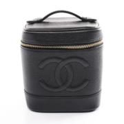 Chanel Vintage Pre-owned Laeder handvskor Black, Dam