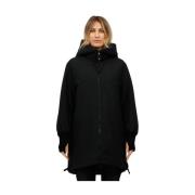 Duno Vändbar quiltad parkas Black, Dam