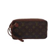 Louis Vuitton Vintage Pre-owned Canvas louis-vuitton-vskor Brown, Dam