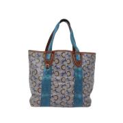 Celine Vintage Pre-owned Canvas celine-vskor Multicolor, Dam