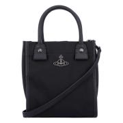 Vivienne Westwood Svart Teddy Small Tote Handväska Black, Dam