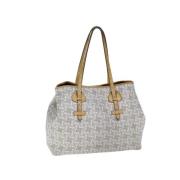 Celine Vintage Pre-owned Laeder handvskor White, Dam