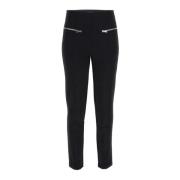 Guess Hög Midja Skinny Leggings med Fickor Black, Dam