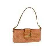 Fendi Vintage Pre-owned Canvas fendi-vskor Orange, Dam