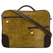 Loewe Pre-owned Pre-owned Mocka axelremsvskor Beige, Dam