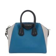 Givenchy Pre-owned Pre-owned Laeder handvskor Blue, Dam