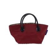 Burberry Vintage Pre-owned Nylon handvskor Red, Dam