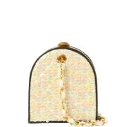 Chanel Vintage Pre-owned Metall chanel-vskor Yellow, Dam