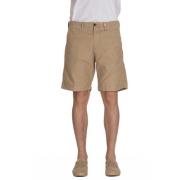 Myths Beige Bomull Bermuda Shorts Beige, Herr