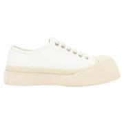 Marni Pre-owned Pre-owned Laeder sneakers White, Dam