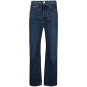 TotêMe Klassisk Denim Full Längd Jeans Blue, Dam