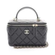 Chanel Vintage Pre-owned Laeder chanel-vskor Black, Dam