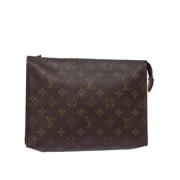 Louis Vuitton Vintage Pre-owned Canvas louis-vuitton-vskor Brown, Dam