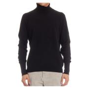 Ballantyne Kashmir Turtleneck Tröja Svart Black, Herr