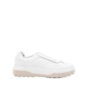 Thom Browne Läder Sneakers White, Herr