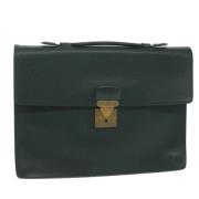 Louis Vuitton Vintage Pre-owned Laeder louis-vuitton-vskor Green, Dam