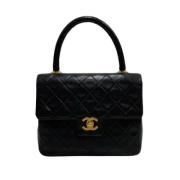 Chanel Vintage Pre-owned Laeder chanel-vskor Black, Dam