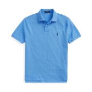 Ralph Lauren Slim Fit Piqué Polo - Ljusblå Blue, Herr