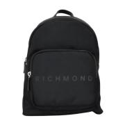 Richmond Svart Mesh Ryggsäck Höst Vinter Black, Herr