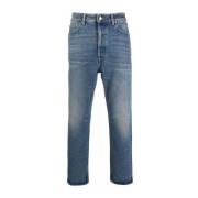 Golden Goose Slim Fit Medium Stone Jeans Blue, Herr