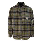 Carhartt Wip Brun Rutig Skjortjacka Brown, Herr