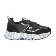 Voile Blanche Casual Sneakers i Blå Black, Dam