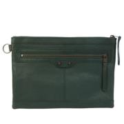 Balenciaga Vintage Pre-owned Laeder balenciaga-vskor Green, Dam