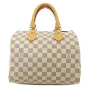 Louis Vuitton Vintage Pre-owned Tyg handvskor White, Dam