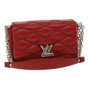 Louis Vuitton Vintage Pre-owned Laeder louis-vuitton-vskor Red, Dam