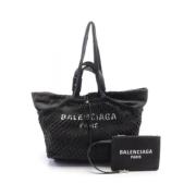 Balenciaga Vintage Pre-owned Nylon balenciaga-vskor Black, Dam