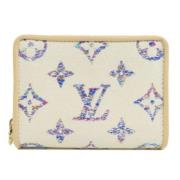 Louis Vuitton Vintage Pre-owned Tyg plnbcker Beige, Dam