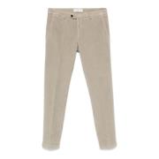 Briglia Beige Corduroy Byxor med Fickor Beige, Herr