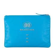 Balenciaga Vintage Pre-owned Laeder balenciaga-vskor Blue, Dam