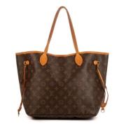 Louis Vuitton Vintage Pre-owned Canvas axelremsvskor Brown, Dam