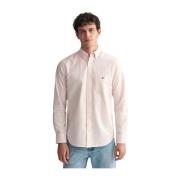 Gant Klassisk Oxford-skjorta med regular fit Pink, Herr