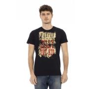 Trussardi Kortärmad Rund Hals T-shirt Black, Herr