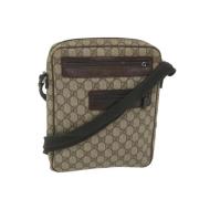 Gucci Vintage Pre-owned Laeder gucci-vskor Beige, Dam