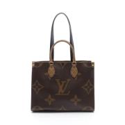 Louis Vuitton Vintage Pre-owned Laeder louis-vuitton-vskor Beige, Dam