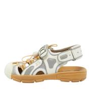 Gucci Vintage Pre-owned Laeder sandaler White, Dam