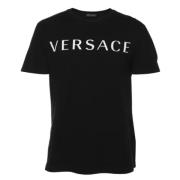 Versace Pre-owned Pre-owned Bomull toppar Black, Herr