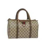 Gucci Vintage Pre-owned Laeder gucci-vskor Beige, Dam