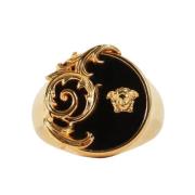 Versace Pre-owned Pre-owned Tyg ringar Yellow, Dam