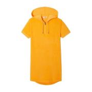 Jott Huvud Terry Cloth Robe - Orange Orange, Herr